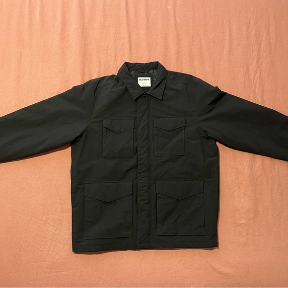 Old Navy Other - Old Navy Water-Resistant Black Utility
Field Jacket